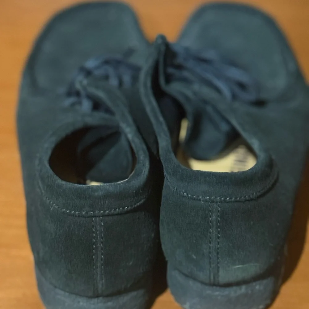 Clarks Original Black Suede Low Chukka Boots Men’s 10 (9 UK)